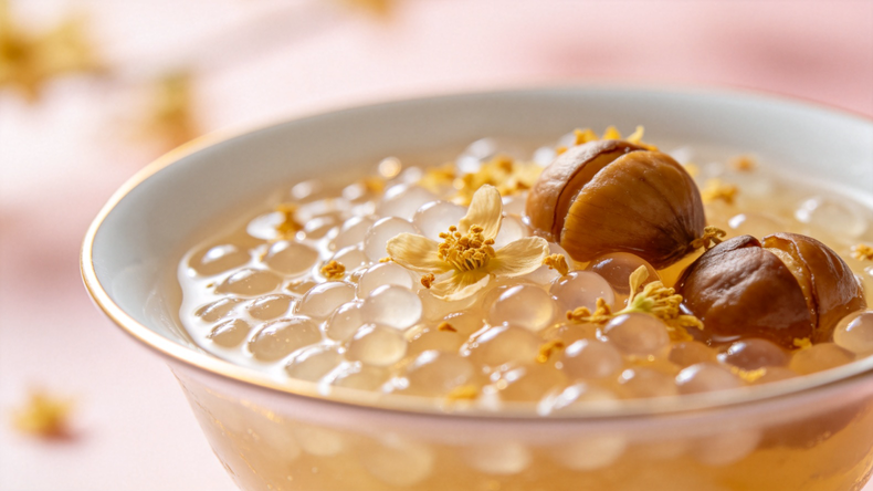กรณีบริษัทล่าสุดเกี่ยวกับ Dendrobium Chrysanthemum Jelly Dessert: แนวทางที่ทันสมัยในการรักษาสุขภาพจากสมุนไพร