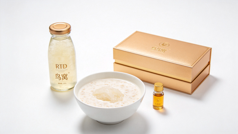 กรณีบริษัทล่าสุดเกี่ยวกับ สินค้าครบวงจรของ Bird's Nest OEM จากเครื่องดื่มถึงกล่องของขวัญ