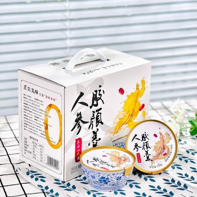 ซื้อ อาหารดี Ejiao Ginseng คอลลาเจนสามเท่าสอง การผลิตออนไลน์