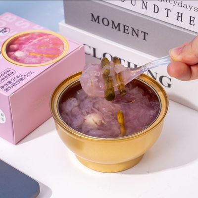 ซื้อ พร้อมทาน ของหวานสมุนไพร ผสมดอกเอื้องและเห็ดหูหนูขาว ซุปเปอร์ฟู้ดคอลลาเจนจากพืช ไม่ต้องปรุง การผลิตออนไลน์