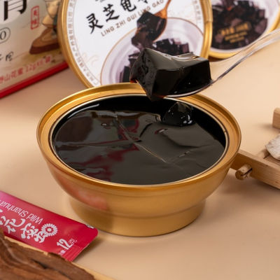 ซื้อ เครื่องดื่มและของหวานที่สุขภาพดี Ganoderma lucidum Guiling Jelly ยาสมุนไพรประเพณี ปรับปรุงการนอนหลับ ลดความเครียด การผลิตออนไลน์